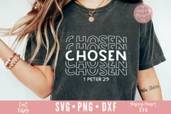 Chosen SVG / Christian SVG / Faith SVG Product Image 3