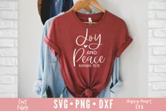 Joy And Peace SVG / Christian SVG / Faith SVG Product Image 2