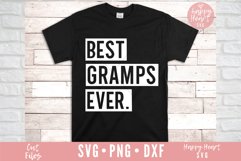Best Gramps Ever SVG Product Image 2