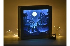 Snow Shadowbox - Laser Templates For CNC-machines Product Image 2