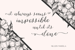 Cherokee Rose Calligraphy Script Product Image 4