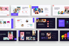Vybel - Influencer &amp; Content Creator PowerPoint Template Product Image 3