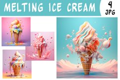 melting ice cream Product Image 1