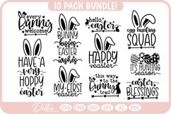 Easter 10 Pack Bundle - SVG PNG DXF EPS AI PNG Product Image 3