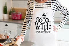 I'm A Good Witch Most Of The Time Halloween SVG Product Image 3