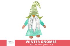 Watercolor Winter Gnomes Sets Product Image 3