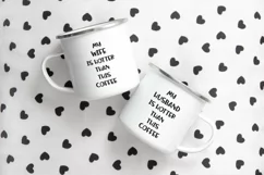 My husband, wife is hotter than this coffee quote. SVG PNG. Product Image 2