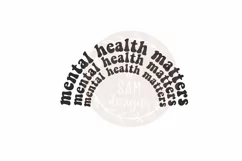 Mental health SVG | positive SVG | mental health matters svg Product Image 2