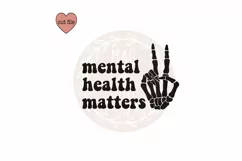 Mental health SVG | positive SVG | mental health matters svg Product Image 2