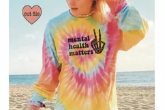 Mental health SVG | positive SVG | mental health matters svg Product Image 1