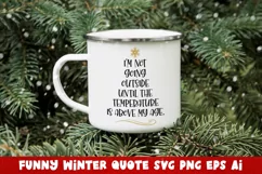Funny Christmas quote SVG, PNG, EPS. Product Image 1