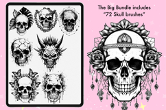 400 Procreate Tattoo - Flowers, Mushrooms, Potions brushes Product Image 4