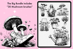 400 Procreate Tattoo - Flowers, Mushrooms, Potions brushes Product Image 3