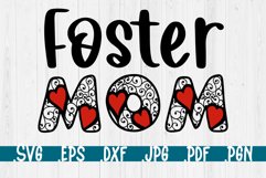 Foster mom svg, foster care Product Image 1
