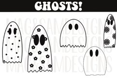 Ghost svg bundle | Ghost clipart | Halloween svg |spooky svg Product Image 3