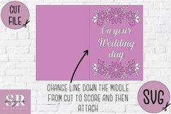 3D Wedding card| Paper cutting | occasion card SVG Product Image 5
