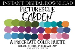 Picturesque Garden - Procreate Color Palette Product Image 1