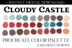 Cloudy Castle - Procreate Color Palette Product Image 1