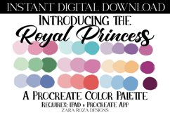 Introducing the Royal Princess - Procreate Color Palette Product Image 1