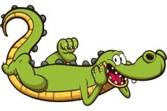 Cartoon Crocodile Product Image 1