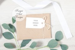 Favor Tag Mockup, Thank You Tag Template, Gift Tag Mockup Product Image 1