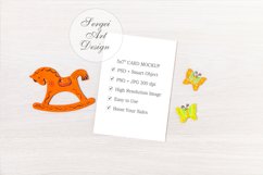 Party Invitation Mockup, 5x7 Blank Card, Styled Stationery Product Image 2