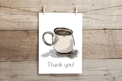 Hand Drawn Coffee Mug PNG Illustration Product Image 5