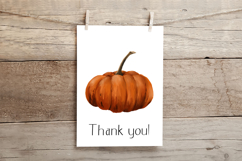 Pumpkin clipart|PNG for sublmation|Hand drawn illustration Product Image 4