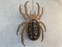Spider Lantern Set of 4 Halloween Lamp with Creepy Designs Product Image 3