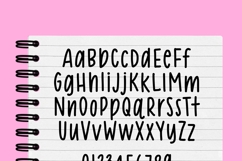 Dear Notebook Font Product Image 2