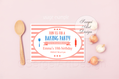 Horizontal Invitation Mockup,Menu Design,Greeting Card Mock Product Image 3