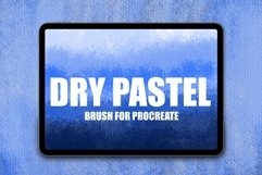 Dry Pastel Procreate Brush Product Image 1