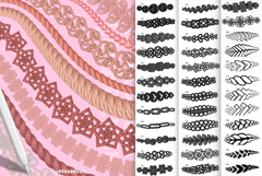 55 Procreate Rope Embroidery Dynamic Stitch Brushes Product Image 6