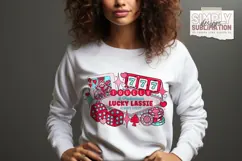 Lovely & Fabulous Lucky Lassie | Casino Sublimation | Png Product Image 3