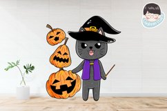 Fantasy animal clipart, Cat halloween zombie, Animal Product Image 2