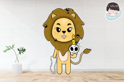 Cute Animal Halloween Bundle,Fantasy animal clipart Trick Product Image 2