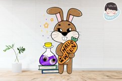 Fantasy animal clipart, Rabbit halloween zombie, Animal Product Image 2