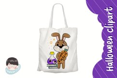 Fantasy animal clipart, Rabbit halloween zombie, Animal Product Image 4