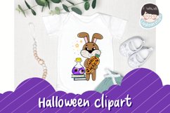 Fantasy animal clipart, Rabbit halloween zombie, Animal Product Image 6