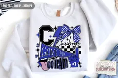 Blue Cowboys School Spirit |Mascot |Game Day |Sublimation Product Image 2