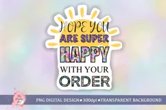 Thank you for supporting my business sticker png Product Image 1