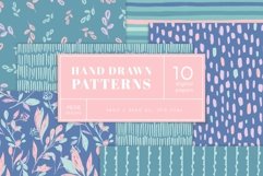 Purple &amp; mint digital paper pack Product Image 1