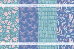 Purple &amp; mint digital paper pack Product Image 3