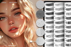 115 Procreate Watercolour Paper texture brushes Product Image 5