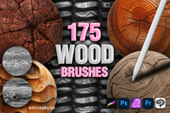 175 Procreate Wood Tree Interior Textures brushes Product Image 1