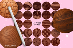 175 Procreate Wood Tree Interior Textures brushes Product Image 2