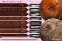 175 Procreate Wood Tree Interior Textures brushes Product Image 7
