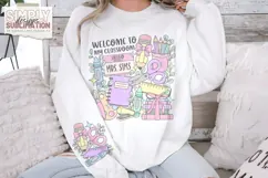 Pastel Teacher Design | Tumbler, T-shirt Png, and Stickers Product Image 2