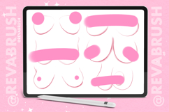 Procreate Breast Bust Adult Mature Pose Female brushes Product Image 3