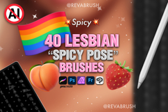 Procreate Adult Mature Female Figures Pose brushes Product Image 1